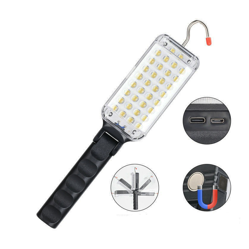 NW2 작업등 휴대용 자동차 LED후레쉬 무선작업등 대용량 배터리 (각도조절 모델)